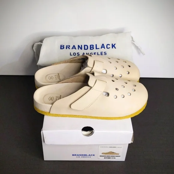 Brandblack | Shoes | Brandblack Mens Leather Clog Sandal  display picture 3